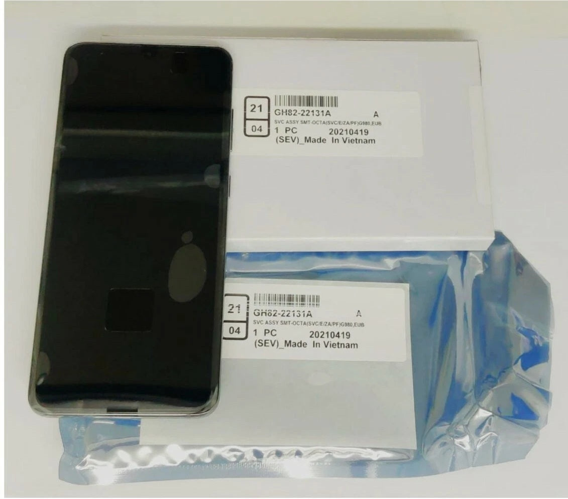 GH82-22131A – Samsung S20 SM-G980 Original LCD Display Gray
