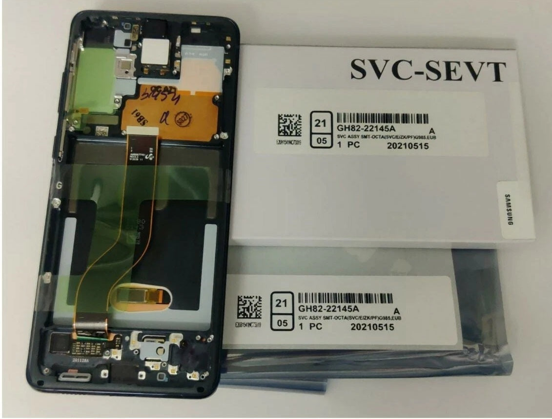 GH82-22145A – Samsung S20 Plus SM-G985 Original LCD Display Black