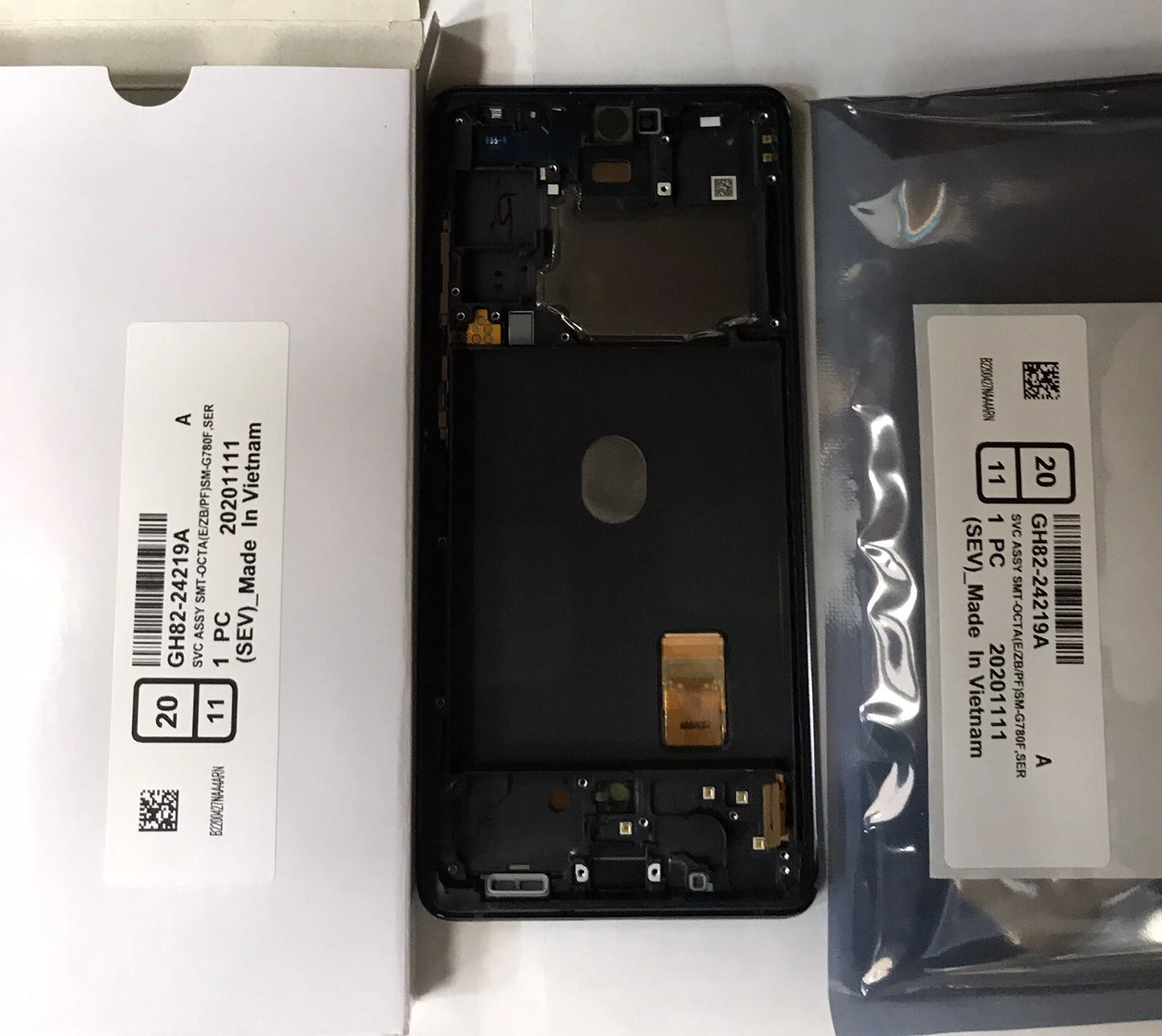 GH82-24219A – Samsung S20 Fe SM-G780 Original LCD Display Blue