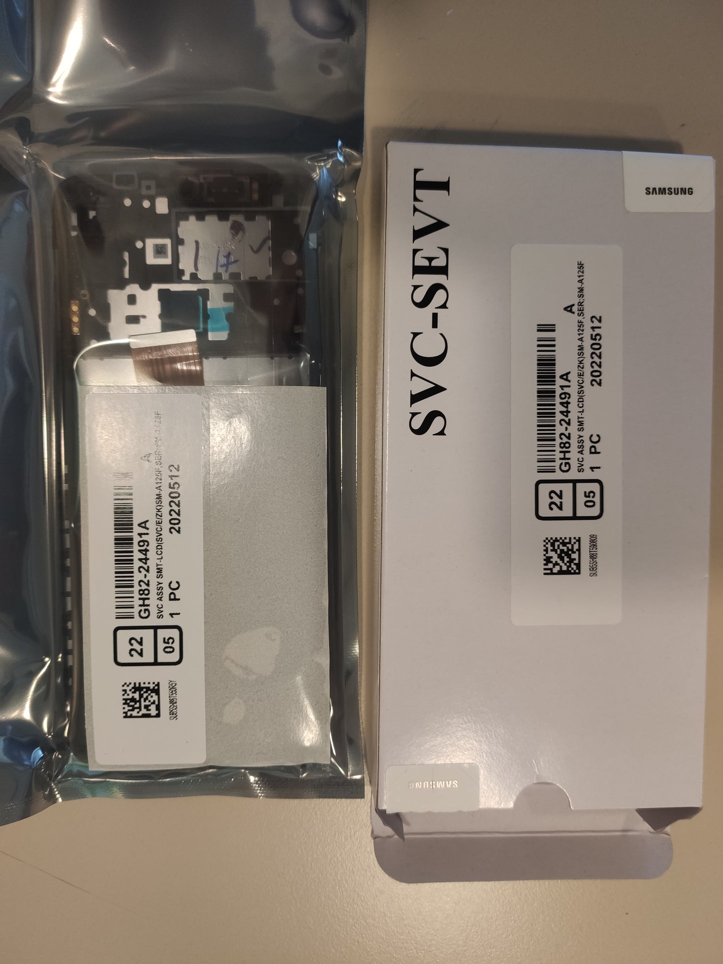 GH82-24491A – Samsung A12 SM-A125 Original LCD Display