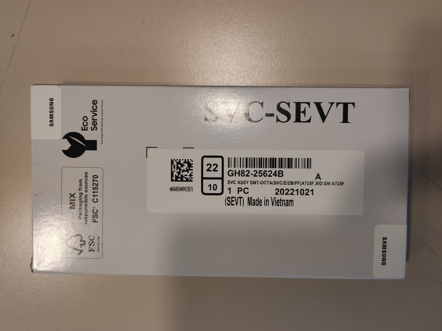 GH82-25624B – Samsung A72 SM-A725 Original LCD Display Violet