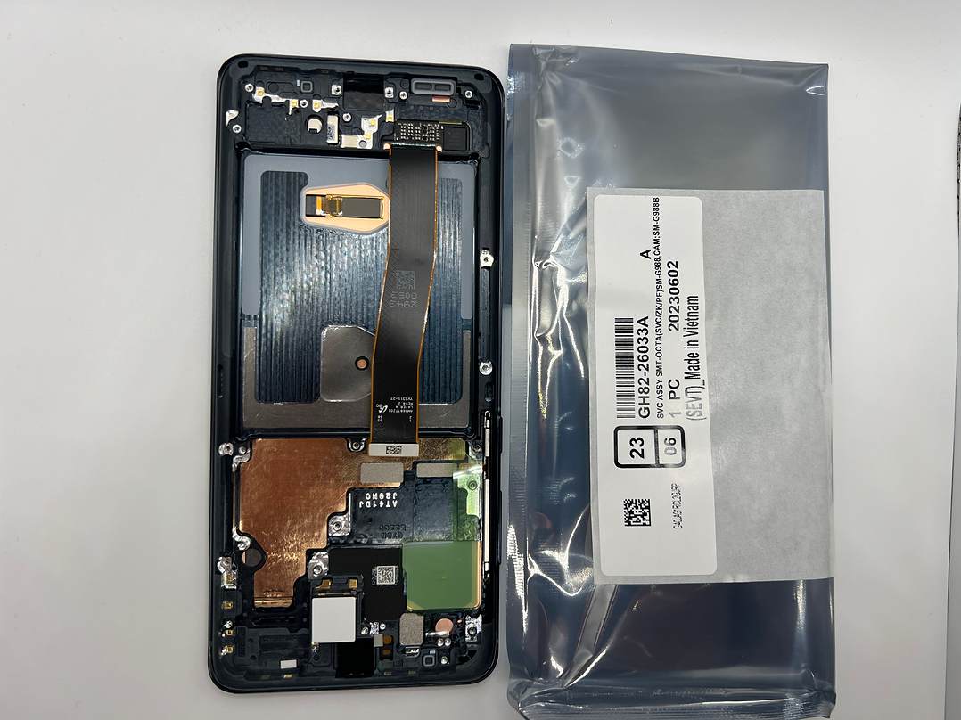 GH82-22327A – Samsung S20 Ultra SM-G988 Original LCD Display Black
