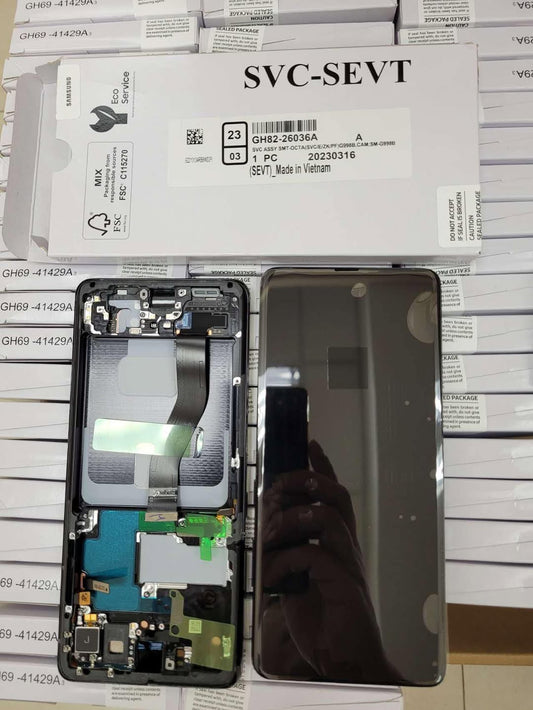 GH82-24590A – Samsung S21 Ultra SM-G988 Original LCD Display Black