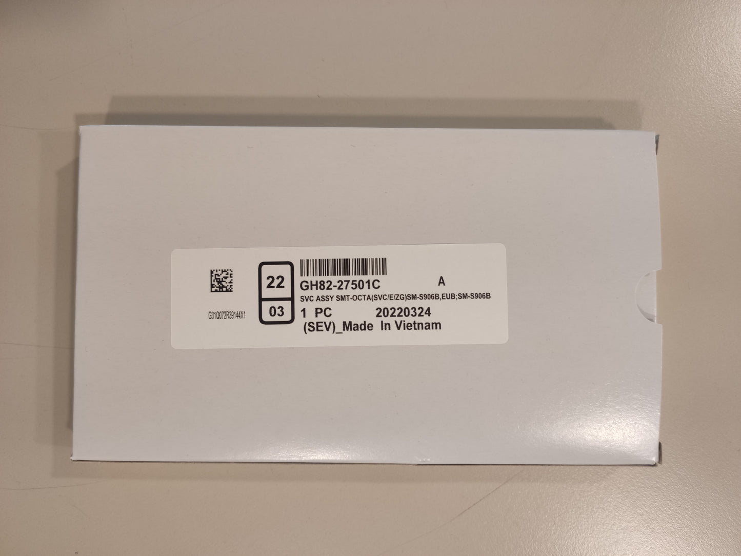 GH82-27501C – Samsung S22 PLus SM-S906 Original LCD Display Pink Gold