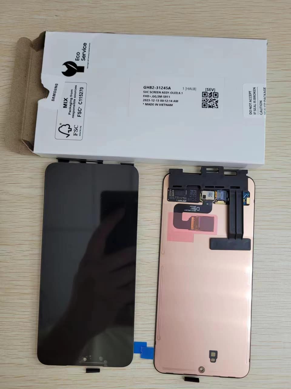 GH82-31245A – Samsung S23 Plus SM-S916 Original LCD Display Black