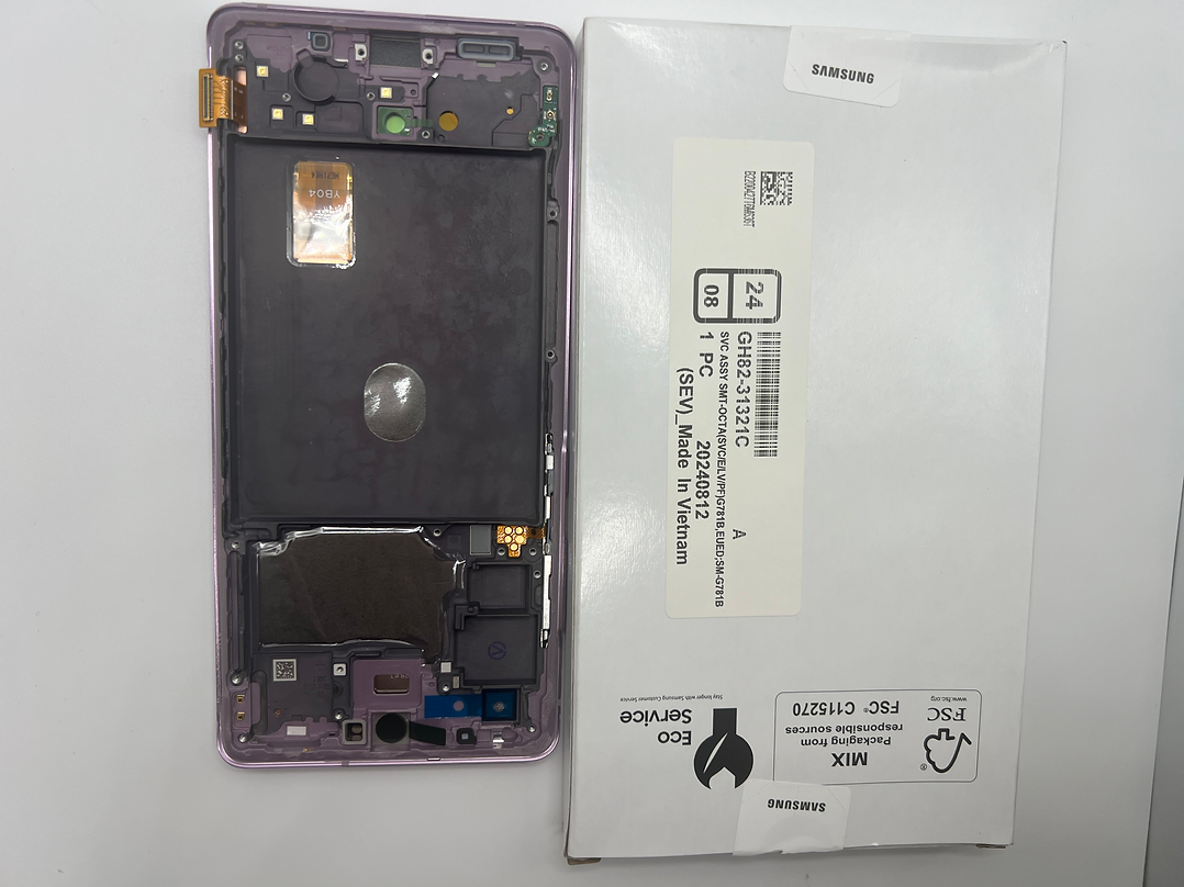 GH82-31321C – Samsung S20 Fe SM-G781 Original LCD Display Violet