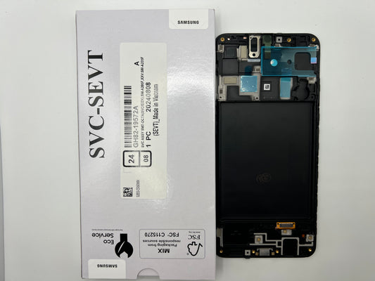 GH82-19572A – Samsung Galaxy A20 SM-A205 Original Service Pack LCD Display – Black / Red / Blue