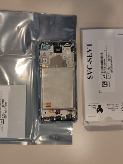 GH82-25624B – Samsung A72 SM-A725 Original LCD Display Violet