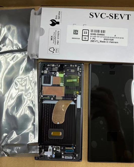 GH82-30466A – Samsung S23 Ultra SM-S918 Original LCD Display Black