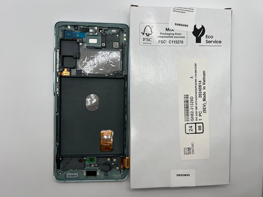 GH82-31329D – Samsung Galaxy S20 Fe SM-G780 Original Service Pack LCD Display – Green