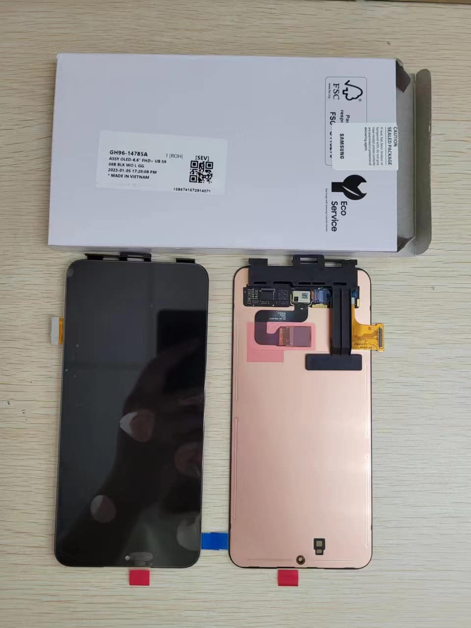 GH96-14785A – Samsung S22 Ultra SM-S908 Original LCD Display Black