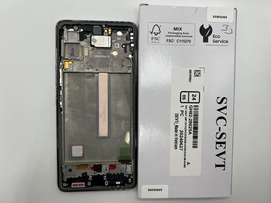 GH82-28024A – Samsung Galaxy A53 SM-A536 Original Service Pack LCD Display – Black