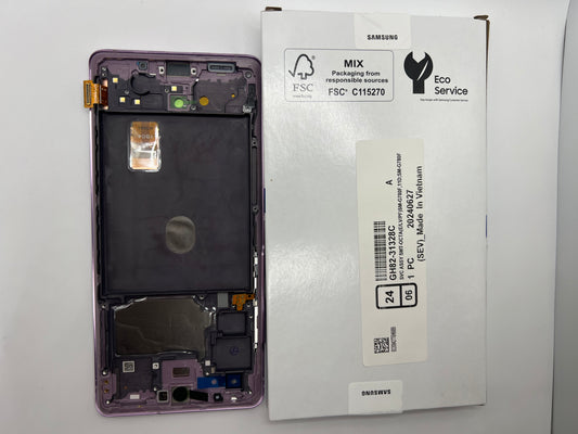 GH82-31328C – Samsung Galaxy S20 Fe SM-G780 Original Service Pack LCD Display – Lavender
