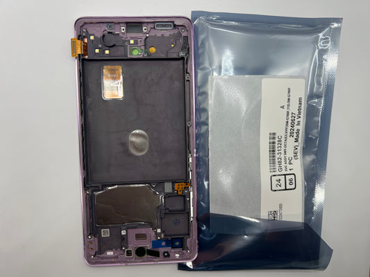 GH82-31328C – Samsung Galaxy S20 Fe SM-G780 Original Service Pack LCD Display – Lavender