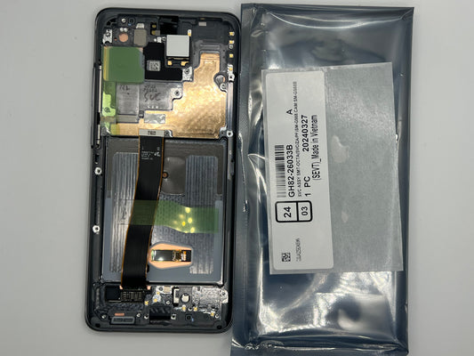 GH82-22327B – Samsung Galaxy S20 Ultra SM-G988 Original Service Pack LCD Display – Gray
