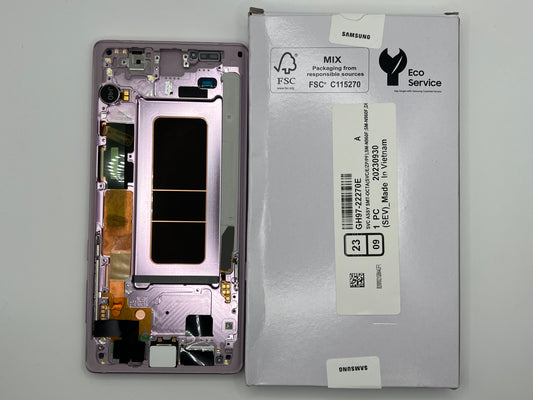 GH97-22270E – Samsung Galaxy Note 9 SM-N960 Original Service Pack LCD Display – Purple