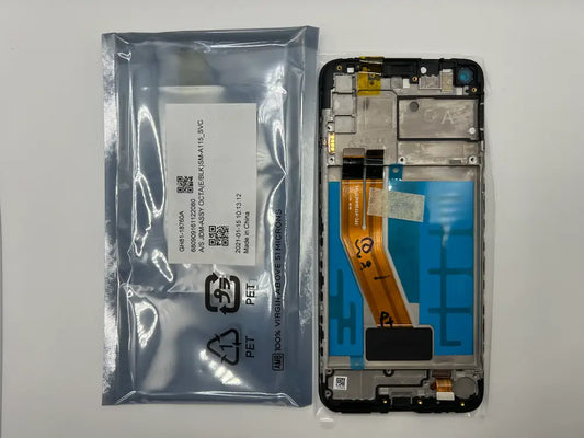 GH81-18760A – Samsung Galaxy A11 SM-A115 Original Service Pack LCD Display – Black White / White Blue / Blue Samsung