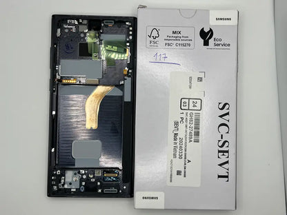 GH82-27489A – Samsung SM-S908 SM-S908 Original Service Pack LCD Display – Black Samsung Service Pack LCD