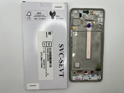 GH82-28025B – Samsung Galaxy A53 5G SM-A536 Original Service Pack LCD Display – White Samsung Service Pack LCD