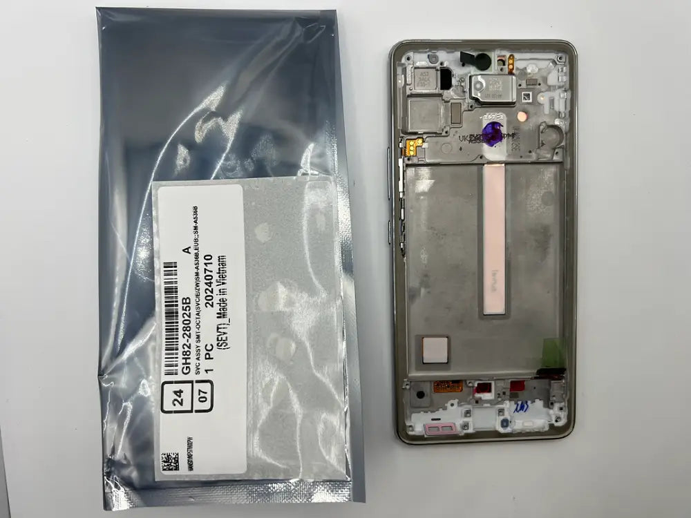 GH82-28025B – Samsung Galaxy A53 5G SM-A536 Original Service Pack LCD Display – White Samsung Service Pack LCD