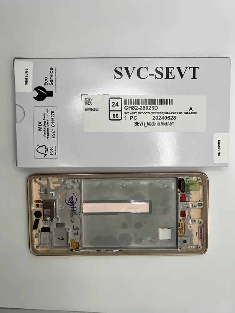 GH82-28025D – Samsung Galaxy A53 5G SM-A536 Original Service Pack LCD Display – Orange Samsung Service Pack LCD