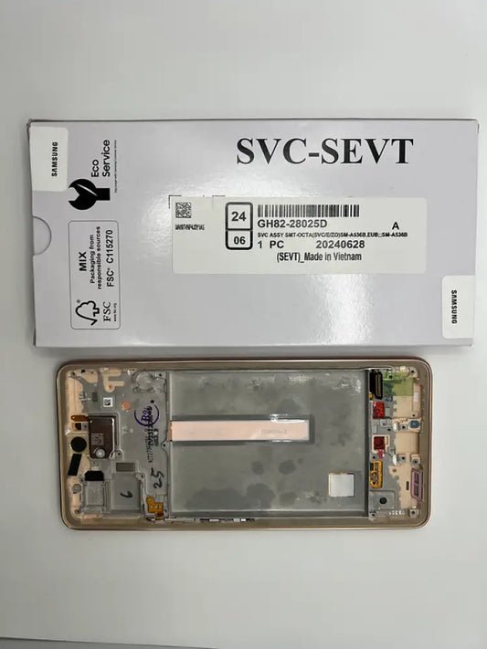 GH82-28025D – Samsung Galaxy A53 5G SM-A536 Original Service Pack LCD Display – Orange Samsung Service Pack LCD