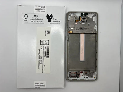 GH82-28144B – Samsung Galaxy A33 5G SM-A336 Original Service Pack LCD Display – White Samsung Service Pack LCD