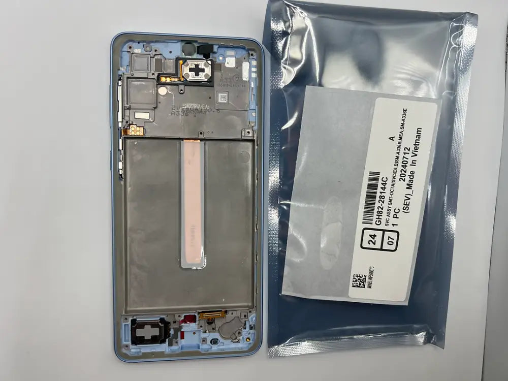 GH82-28144C – Samsung Galaxy A33 5G SM-A336 Original Service Pack LCD Display – Blue Samsung Service Pack LCD